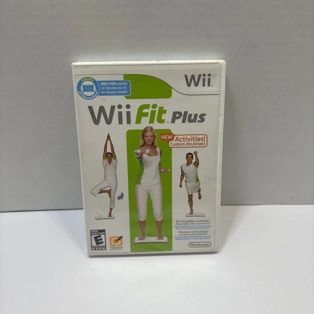 Wii Fit Plus (Nintendo Wii) Game Disc – Game Only, Tested, Working